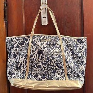 Lilly Pulitzer Large Beach Tote Bag